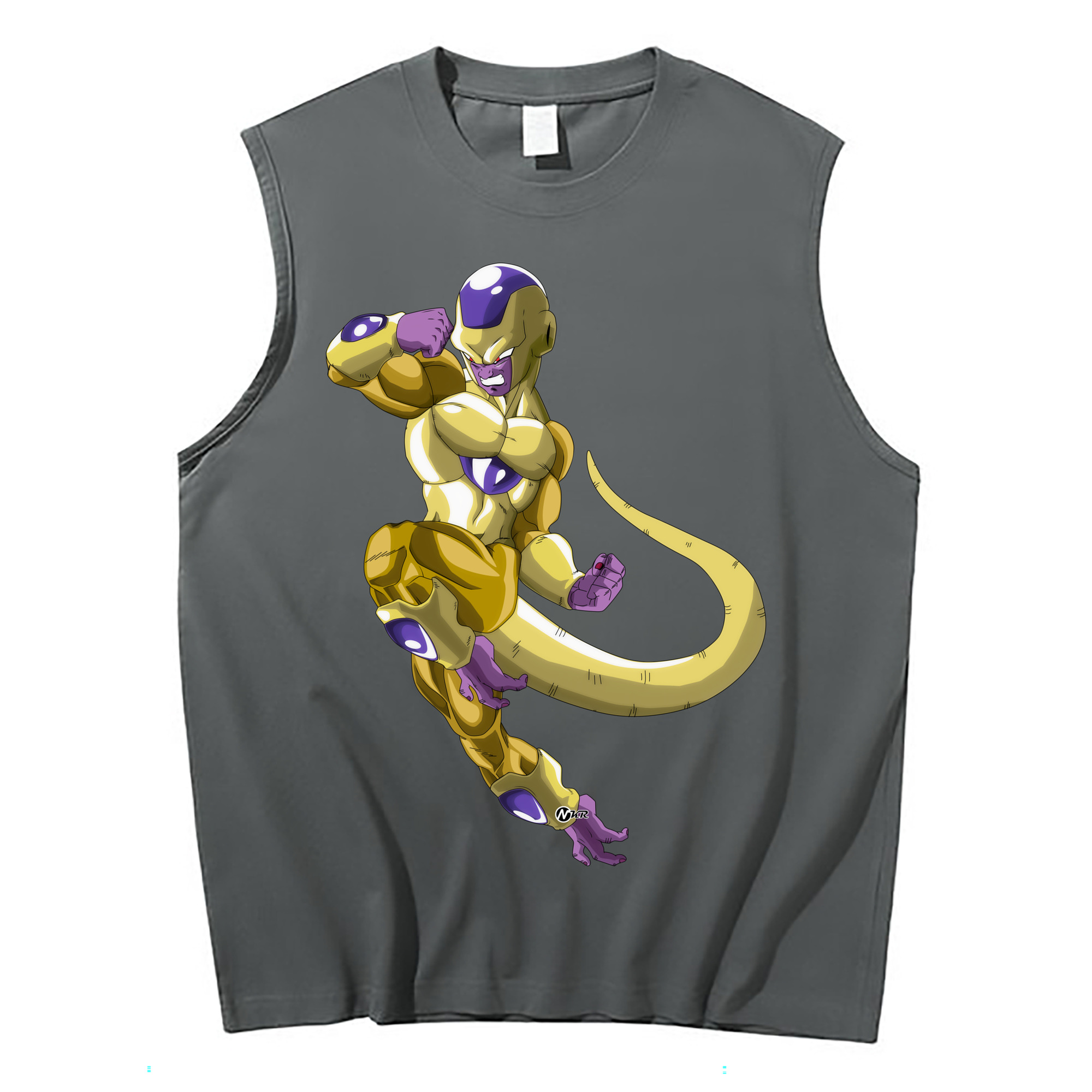（画像用） ドラゴンボール フリーザ DRAGON BALL Frieza コットン100％タンクトップ（フロントプリント）